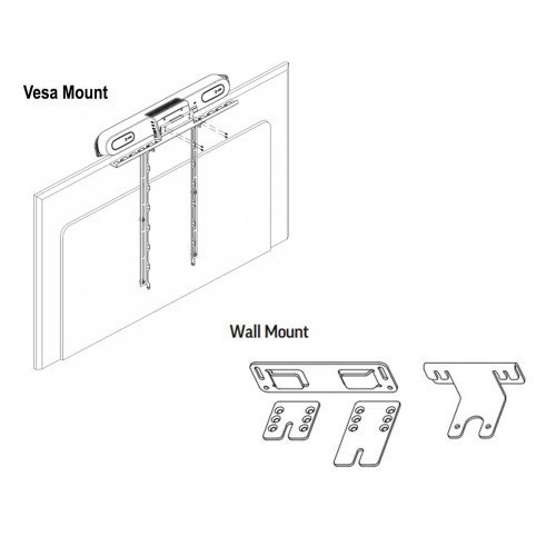 Poly Wall Mount for Video Bar