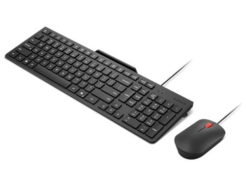 Lenovo Basic Usb-A Wired Combo Keyboard And Mouse