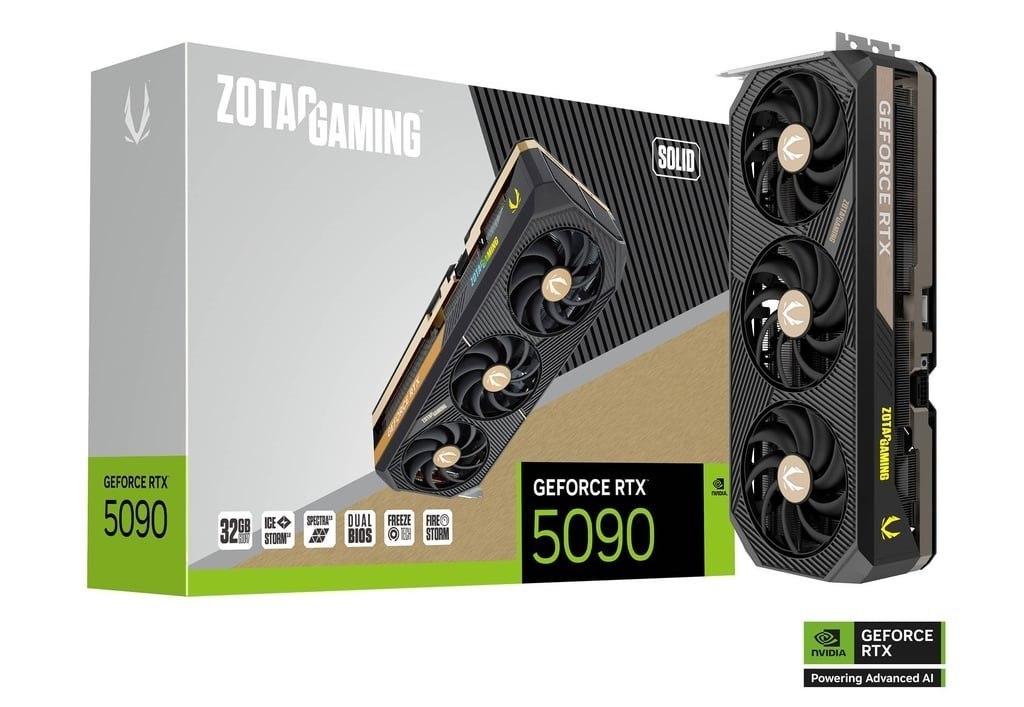 Zotac 32GB Zotac RTX 5090 Solid Gpu