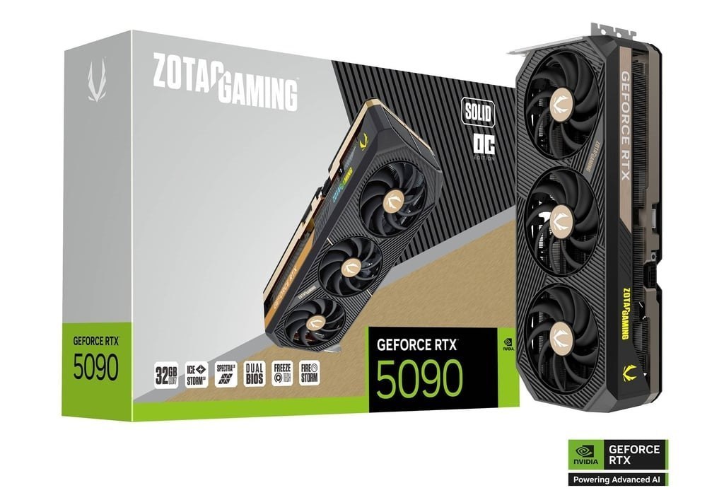 Zotac 32GB Zotac RTX 5090 Solid Oc Gpu