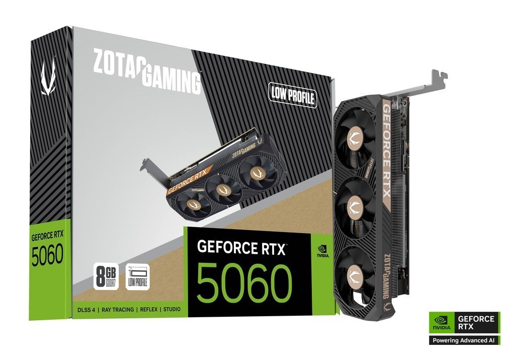 Zotac 8GB Zotac RTX 5060 Low Profile Gpu