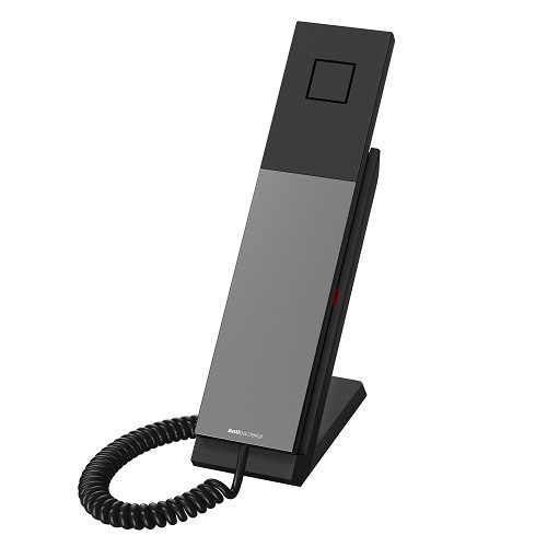 Snom HD300 Hotel/Guest Room Telephone, Antibacterial Housing, Hospitality Features, Customisable Faceplate, Power Over Ethernet (Only), HD Audio
