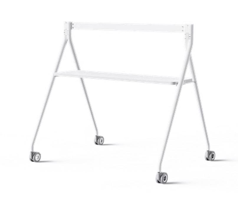 Yealink (MB-FloorStand-650T-W) Floorstand For The 65'' Meetingboard With Tray, White