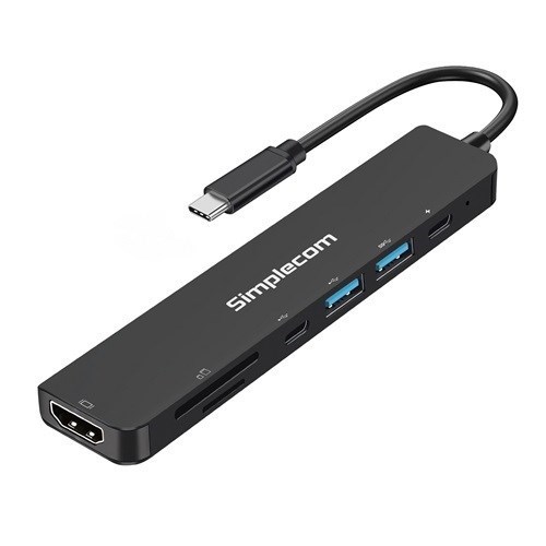 Simplecom SMP Uhb Multi-Port-7P-Usb-C-Adapter