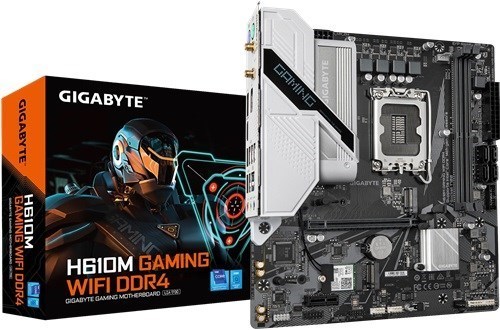 Gigabyte Gig MBD Ga-H610m-Gaming-Wf-Ddr4
