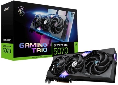 Msi Vga Geforce-Rtx 5070-12G-Gaming-Trio-Oc