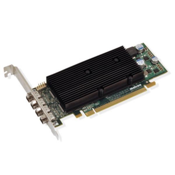 Matrox NQR *Open Box* Matrox M9148-E1024laf LP PCIe X16 Quad Graphics Card. 6 Month Warranty.