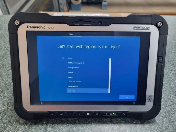 Panasonic Toughbook G2 MK1 Windows Working But BIOS-LOCKED-no Access To Bios Changes. Intel I5, 16GB, 512GB SSD. 4G - **NQR** 6Mo WTY (Box Opened)