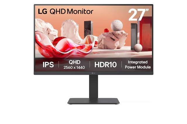 LG 27' 27U710b-B, Ips QHD 2560X1440, HDR10, 75Hz, 5MS, SRGB 99%, Hdmi X2, DP 1.4, 5Wx2 Speakers