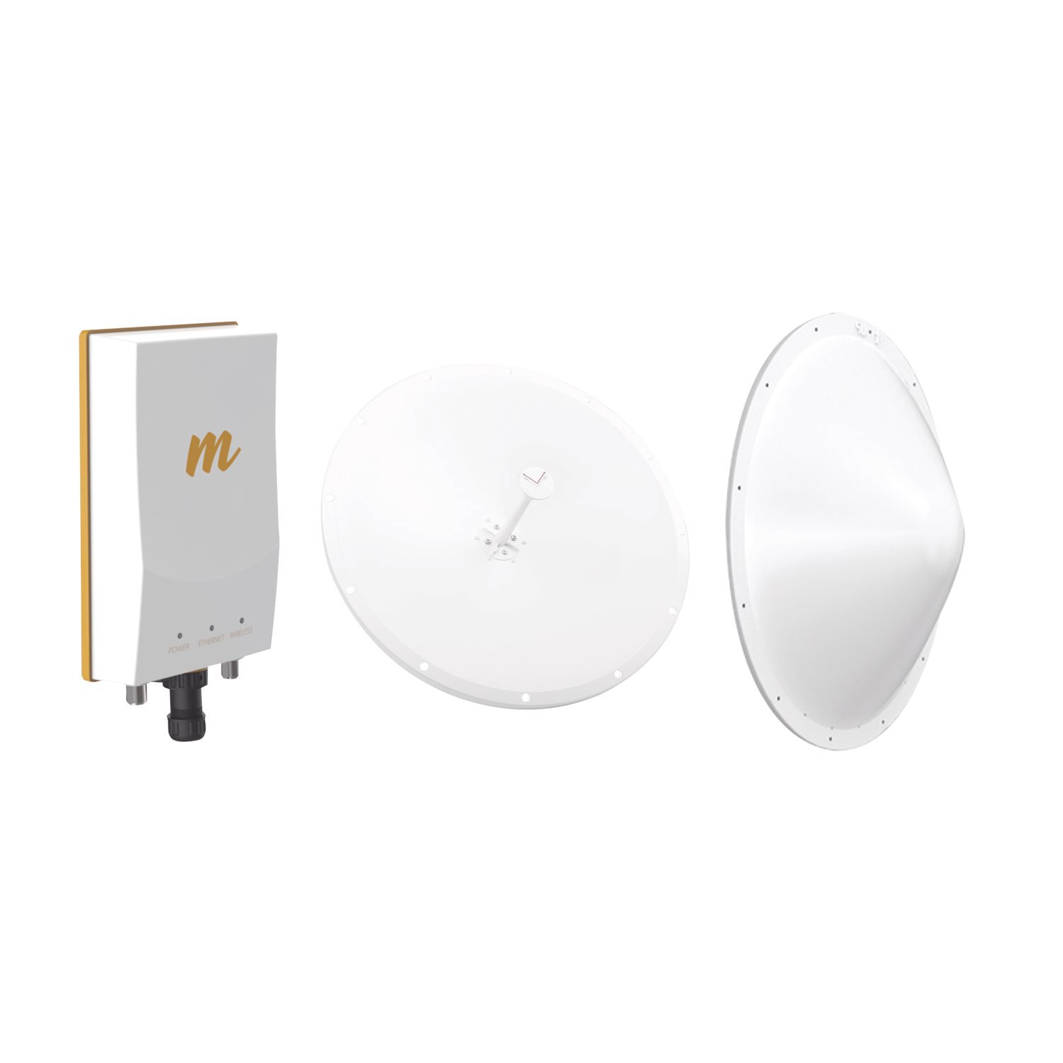 Mimosa B5C Radio Kit With 28 dBi, Frequency (4.9-6.5 GHz), Ideal For Distances Up To 12.43 Mi, Includes Jumpers And Radome