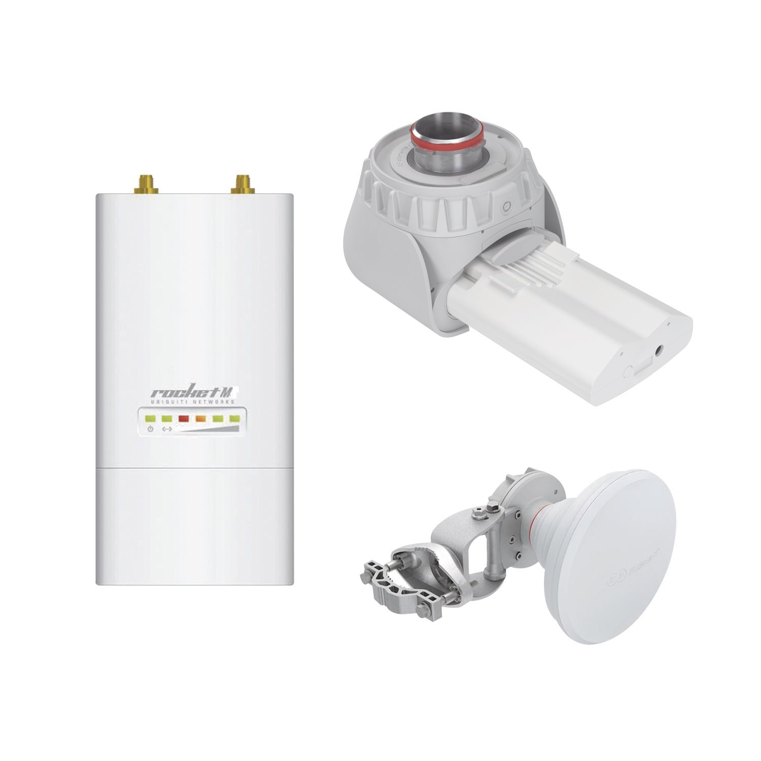 RF Elements Kit RF Elements Incluye Rocketm5 + TwisPort + Antena Sectorial Simétrica De 60°