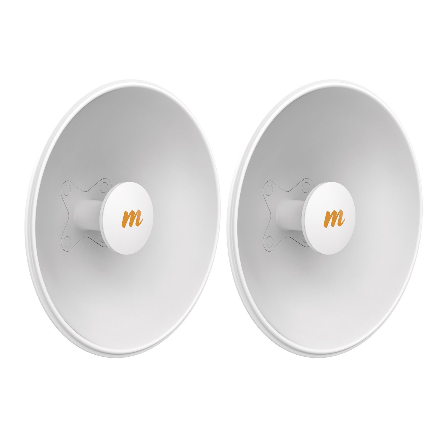 Mimosa Kit - Modular Twist-On Dish Antenna, 429 MM, For C5X, B5X And C6X Radio, 4.9 - 6.4 GHz, 25 dBi, Dual-Slant 45 º