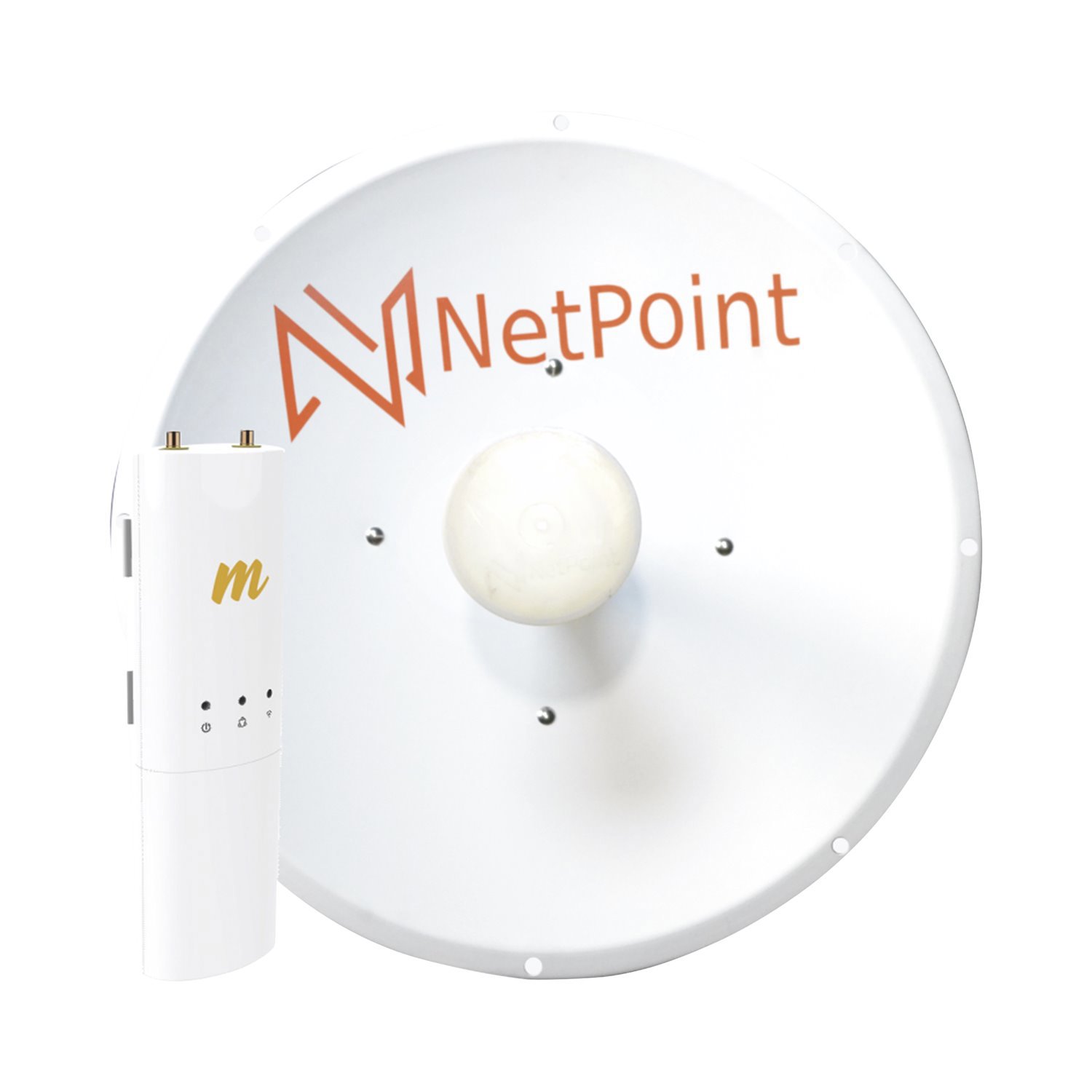 Mimosa C5C Radio Kit With 30 dBi Np1-Gen2 Antenna, Frequency (4.9-6.2 GHz), Includes Jumper, Ideal For Distances Up To 30KM