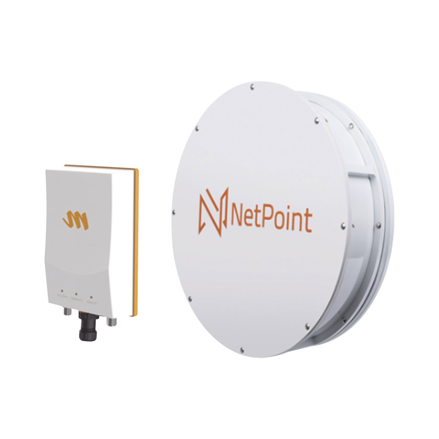 Mimosa C5C Radio Kit With 30 dBi NP1 Antenna, Frequency (4.9-6.2 GHz), Includes Jumper, Ideal For Distances Up To 30KM