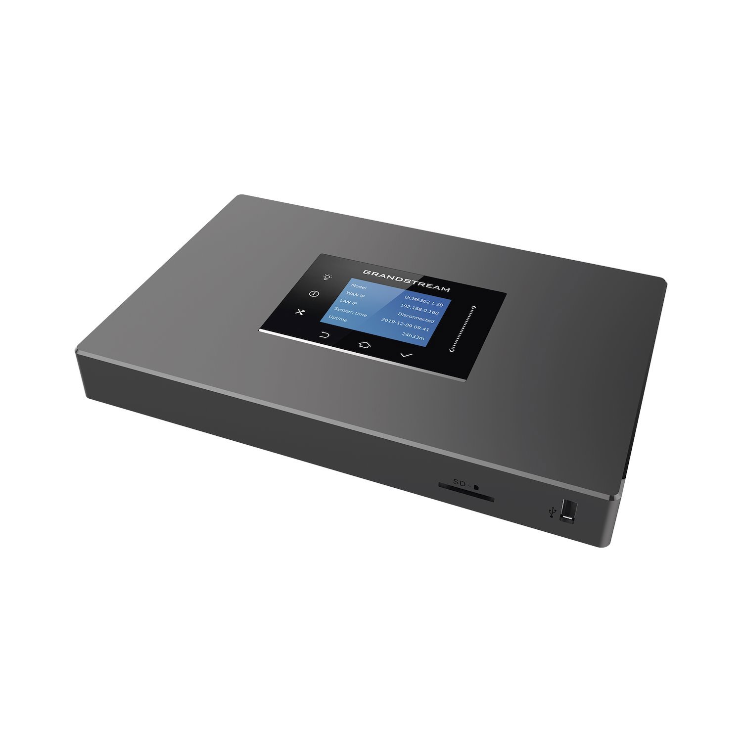 Grandstream Ip-Pbx Switch For Up To 500 Users And 75 Simultaneous Calls, 1Fxo, 1FXS For Unified Communications And Collaboration Solution
