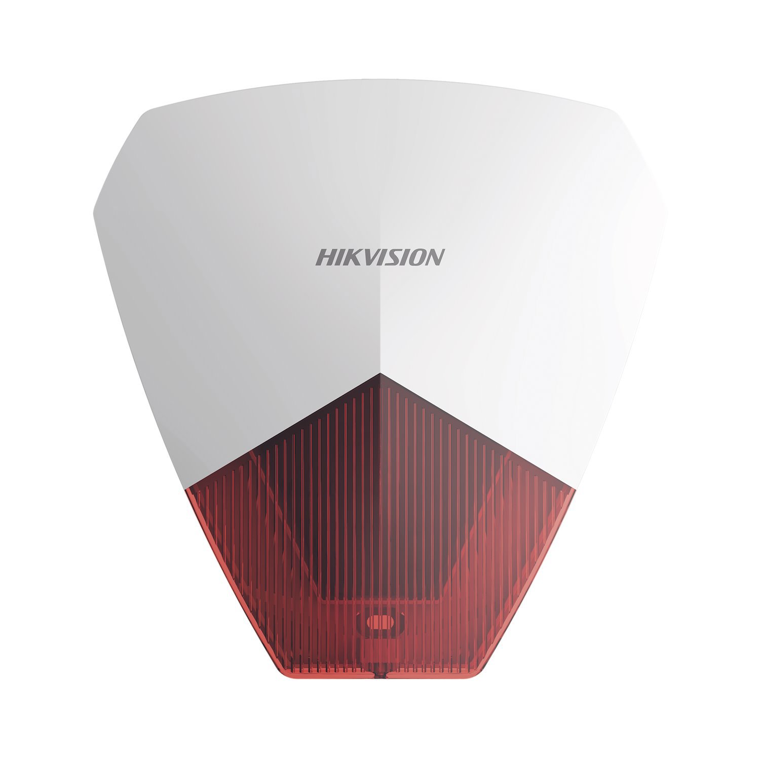 Hikvision Wired Outdoor Siren With Strobe/ Ideal For Any Alarm Panel / Red Color