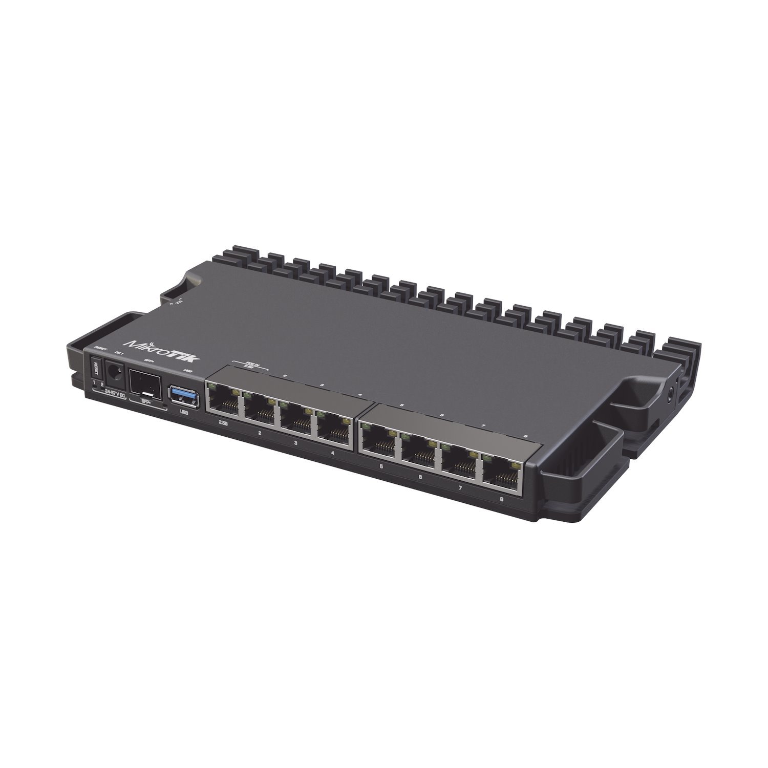 Mikrotik (Rb5009ug+S+In) RouterBoard, Cpu 4 Core, 8 Gigabit Ports, 1 SFP+, Only RouterOS V7