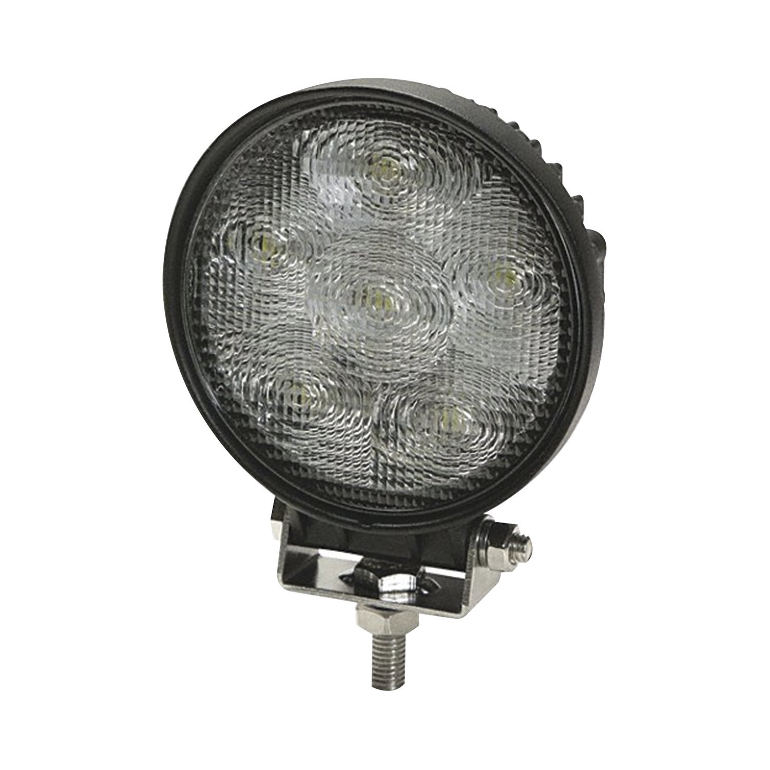 Ecco Flood Light: 700 LM Lumens - Vehicle Lighting, Round, Led, 4 In HT - Vehicle Lighting, Pedestal