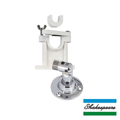 Shakespeare Stainless Steel Swivel Mount Kit, 1Â€ Or 1Â½â€ Diameter Antennas Or Extension Masts. Includes An 1 1/8Â€ Insert