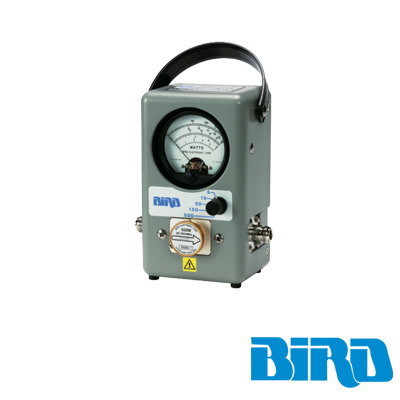 Bird Technologies Wide Bandwidth Directional Thrueline Wattmeter, 25-1000 MHz Fixed Element, 5-500 Watt .