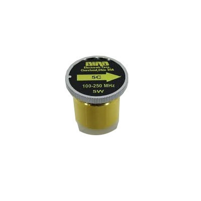Bird Technologies 7/8" Plug-In Element, 5 Watt For Wattmeter Bird 43 In The 100 To 250 MHz Frequency Band.