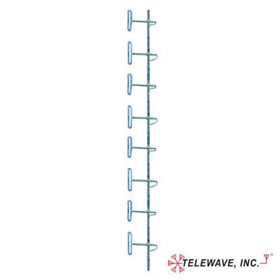 Telewave, Inc VHF Dipole Array Base Antenna, 138 - 174 MHz, 8 Elements, 7 To 12 dBd, Up To 500 W?.