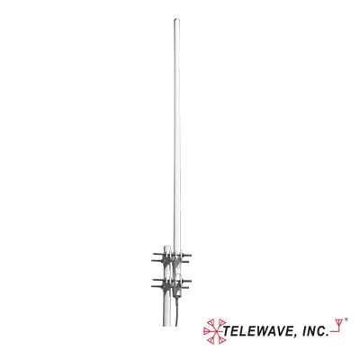 Telewave, Inc Fiber Glass Base Antenna, 430-475 MHz, 45 MHz Band-Width, 10 DB, 500 Watt, N Female.