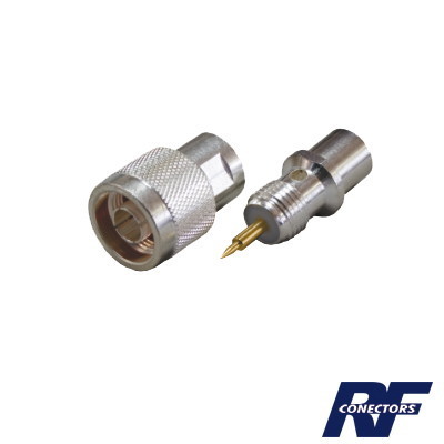 RF Industries,Ltd N Male Connector For Belden 9913, 7810A, 8214; Andrew CNT-400; Syscom Rg8/U-Sys, Rflash-1113