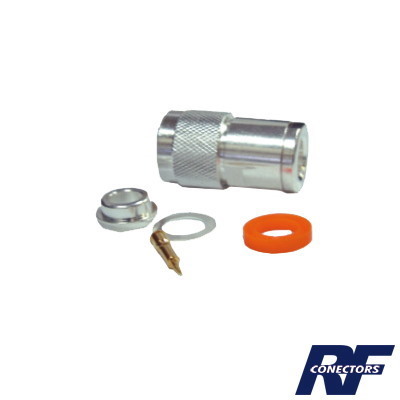 RF Industries,Ltd N Male Connector To Clamp On 9913, 7810A, 8214, CNT-400, Rg8/U-Sys, Rflash-1113 Cable.