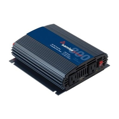 Samlex Power Inverter (Dc-Ac), 800W Nominal Power, Input: 12 VDC, Output: 115 Vac 60 HZ