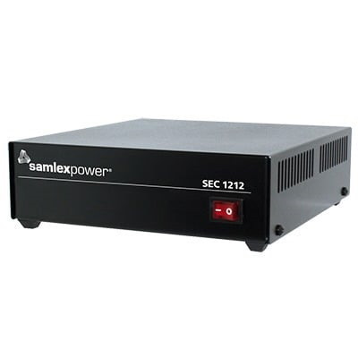 Samlex Desktop Switching Power Supply, 12 VDC At 10 A Maximum Output