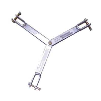 Syscom Towers Bracket For STZ45G Tower Sections, Hot-Dip Galvanized