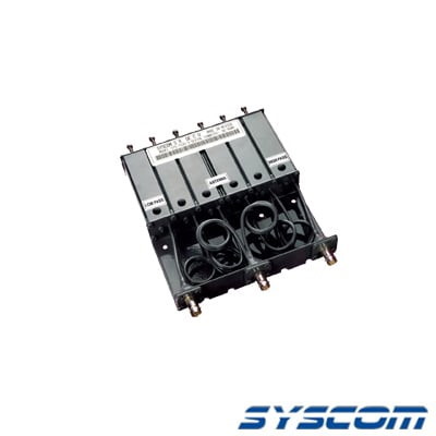 Epcom Industrial VHF Syscom Duplexer, 6 Cavities For 160-174 MHz, 50 Watt, 5 MHz Split, Reject Band, BNC Females.