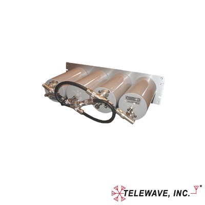 Telewave, Inc Uhf Band Pass-Band Reject Duplexer, 470-512 MHz, 4 Cavities (4" Diameter) 3 MHz, 250 Watt, N Females