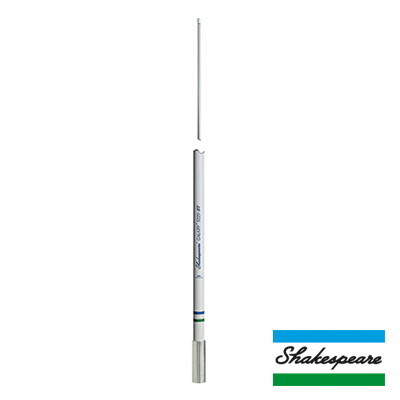Shakespeare Marine Mobile Antenna, VHF, Shakespeare, 6dB, 100 W, Cable 6M RG8X.