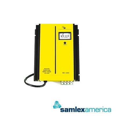Samlex Battery Charger For Lead Acid Batteries 12 Volts, 30A