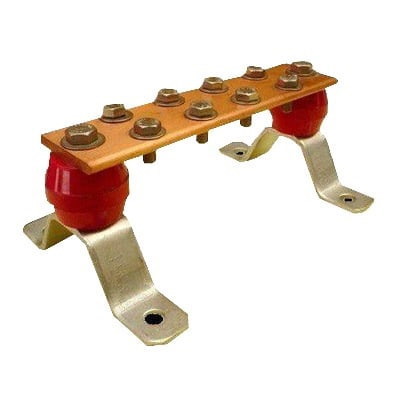 Total Ground Union Bar With Insulators, 1000A Capacity (Without Cabinet)