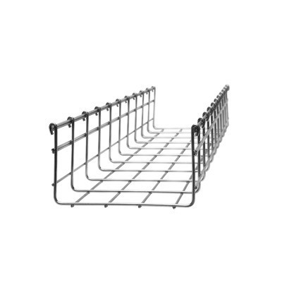 Charofil Wire Mesh Cable Tray 4.13/19.69 In (105/500 MM) Width, 9.84 FT (3M) Section
