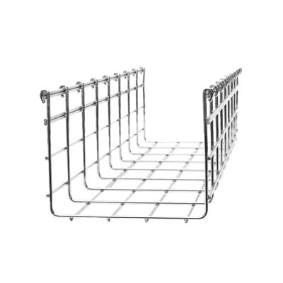 Charofil Wire Mesh Cable Tray, Up To 738 Cat6 Cables, 4.56/15.75 In (116/400 MM) Width, 9.84 FT (3M) Section