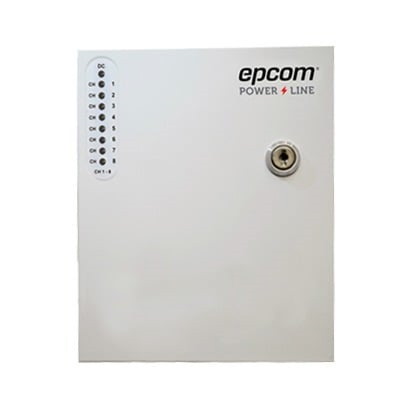 Epcom Powerline Professional Power Supply Of 24 Vac @ 8 Amper / Supports 8 Cameras / Input Voltage: 110 Vac