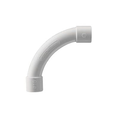 Gewiss 25 MM Tight Bend, Recommended For Data Cables, Self-Extinguishing PVC