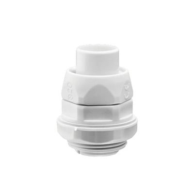 Gewiss 20 MM Straight Revolving Coupling Device, Self-Extinguishing PVC, Ip55