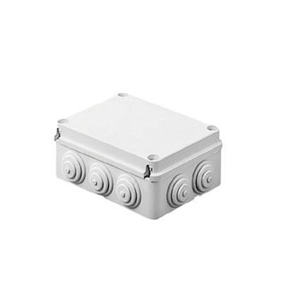 Gewiss PVC Junction Box With 10 Inputs, Screw-Cap, 150 X 110 X 70 MM, For Exterior (Ip55)