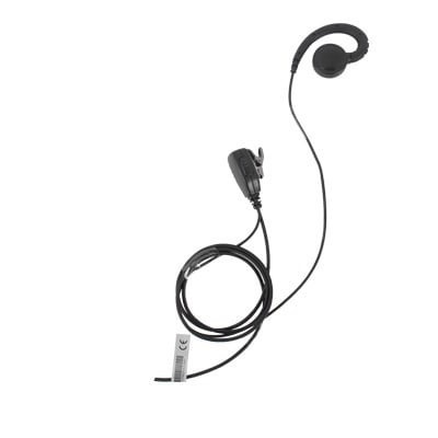Txpro Lapel Microphone With G Shape Ear Hook Headset For Icom Radios Ic-F4003/ 4013/ 2000/ 4021/ 4031/ 4103/ 4210/ 4230, Ic-F14/ 3021/ 3013/ 3103/ 3003, Ic-F1000/ 2000