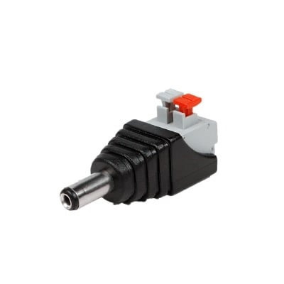 Epcom Titanium Adapter Type Jack Of 0.13" (3.5 MM) Male Polarized With Terminals Push And Drop