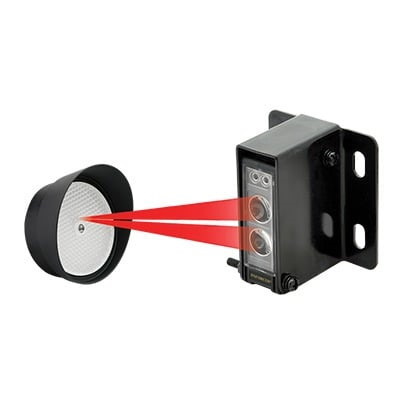 Enforcer Secolarm Retro-Reflective Photoelectric Beam Sensor, Range 45 FT (14 M)