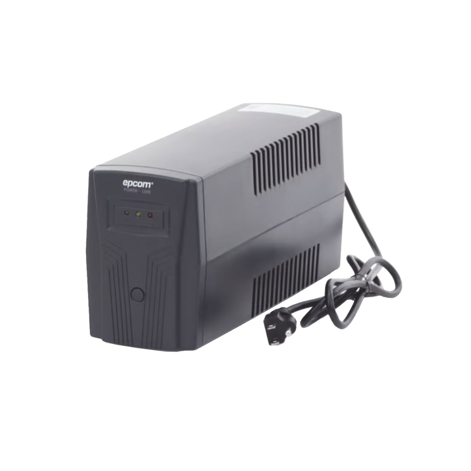 Epcom Powerline 850Va/480W Ups No Break With Automatic Voltage Regulator (Avr), 4 Outlets Nema 5-15R,