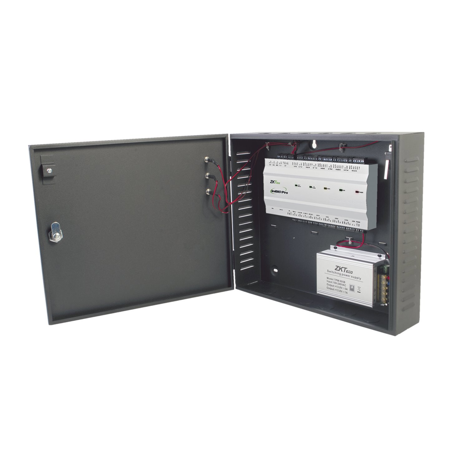 Zkteco Four-Door Access Controller / Adms-Push Option Included / High-Security / 3 Years Warranty / Biometric Compatible / 20,000 Fingerprint Templates / ZKBioCVSecurity