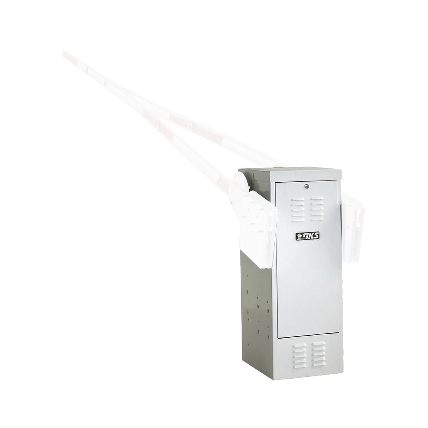 DKS Doorking Parking Gate 1HP/115 V Up To 27 FT Arm / Heavy Duty / Manual Crank Kit Included