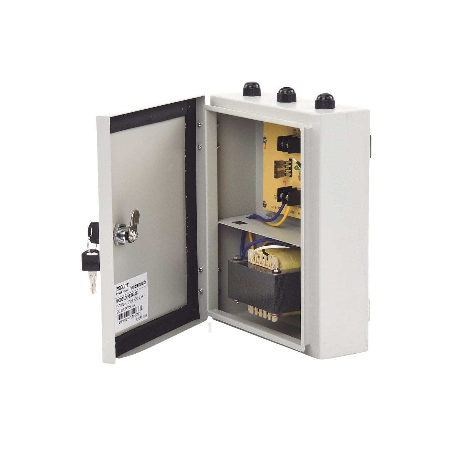 Epcom Powerline Professional Power Source For 24 Vca @ 7A PTZ Domes / For Outdoor Use / Input Voltage Of 127 Vac